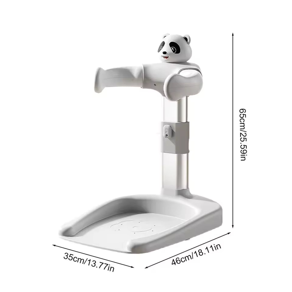 Portable Baby Standing Bath Rack Shower Support Holder Foldable Anti-Slip Infant Bathtub Stand for 0-36 Months Toddler - Clickitcome