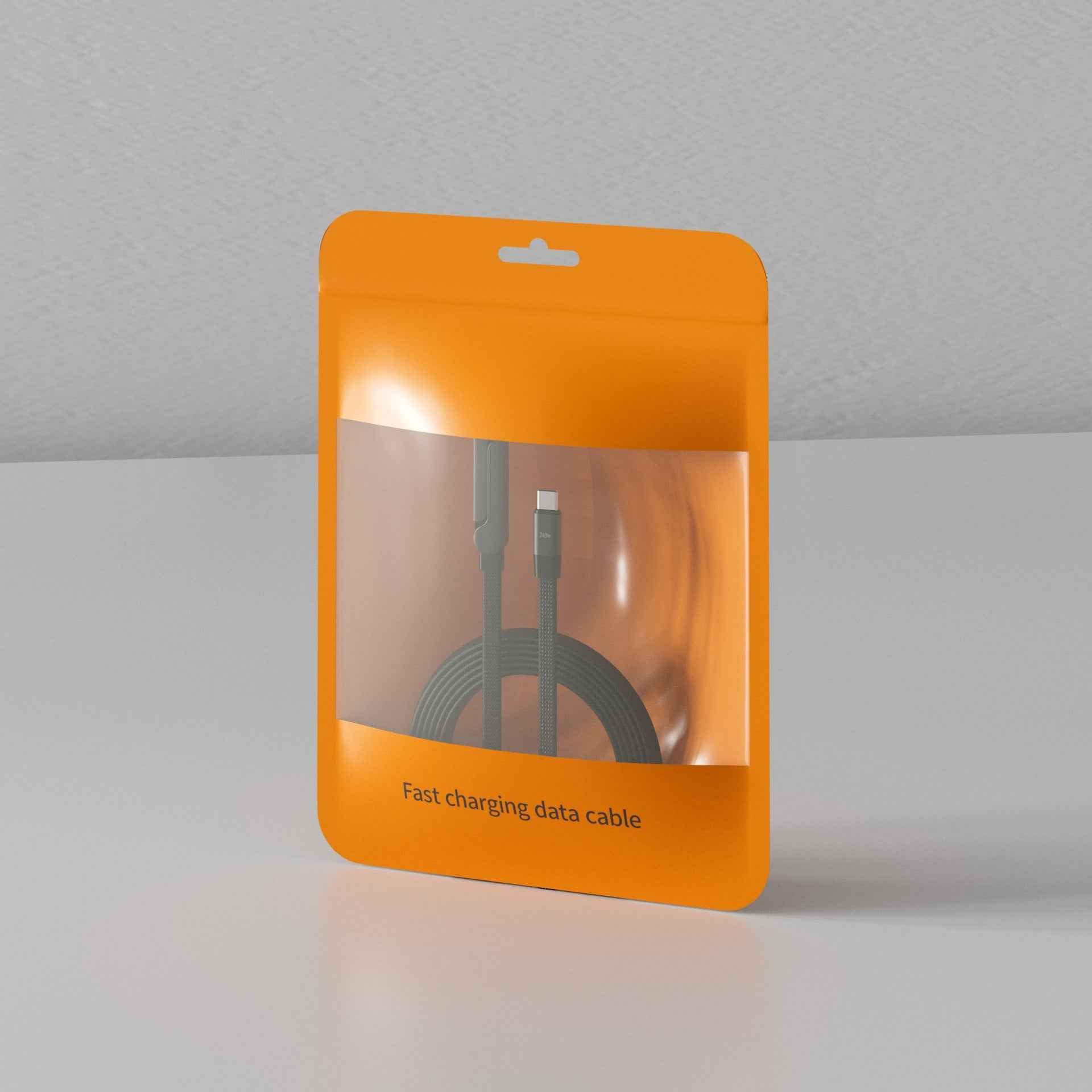 Fast Charging Foldable Bracket Data Cable 2-in-1 Data Wire Foldable Phone Tablet Stand Type-C To Type-C USB-A To Type-C - Clickitcome