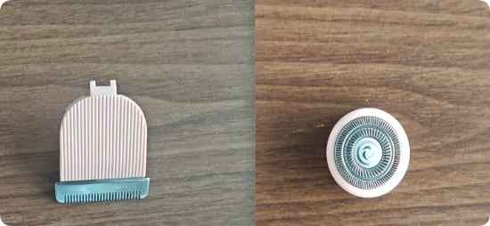 2 In 1 Hair Remover Women's Double Head Shaver Private Pubic Hair Trimmer Electric Razor Wet Dry Electric Body Hair - Clickitcome