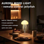 LED Jellyfish Lamp with 9 Tentacles 2 Working Modes Ultra Long Battery Life Colour Gradient Light Effects with Remote Control - Clickitcome