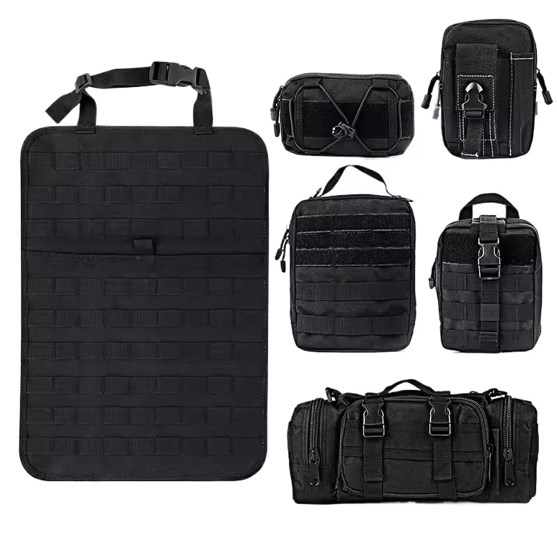 Car Seat Back Organizer Vehicle Panel Organizer Car mounted multifunctional large capacity combination storage suspension bag - Clickitcome