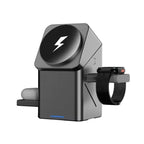 2025 New Automatic Touch Magnetic Multi-function 3 in 1 Wireless Charger for Iphone 16 15 14 13 Pro Max Iwatch Airpods Charger - Clickitcome