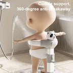 Portable Baby Standing Bath Rack Shower Support Holder Foldable Anti-Slip Infant Bathtub Stand for 0-36 Months Toddler - Clickitcome