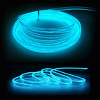 5M Car Interior Led Strip Light Neon EL Wiring Decorative Lamp For Auto DIY Flexible Ambient Light USB Party Atmosphere Diode - Clickitcome