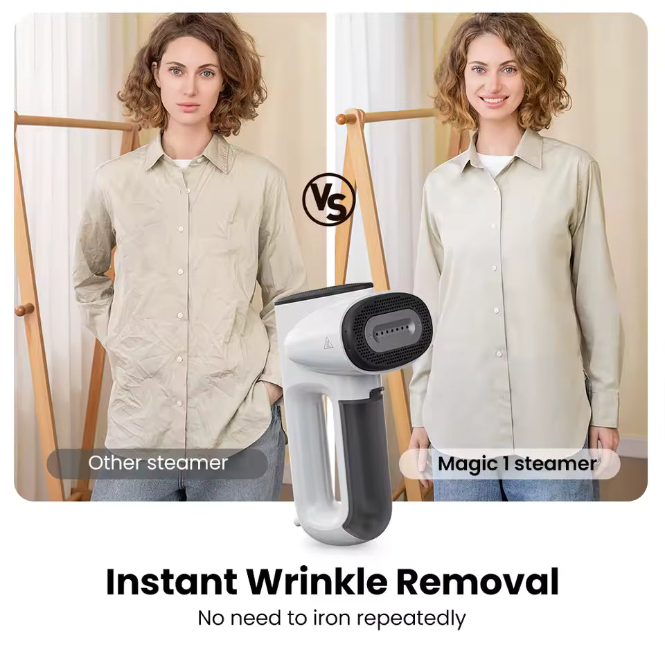 Neakasa Magic 1 Auto Suction Portable Garment Vacuum Steamer Iron for Clothes - Clickitcome