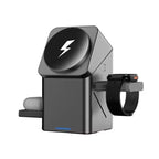 2025 New Automatic Touch Magnetic Multi-function 3 in 1 Wireless Charger for Iphone 16 15 14 13 Pro Max Iwatch Airpods Charger - Clickitcome