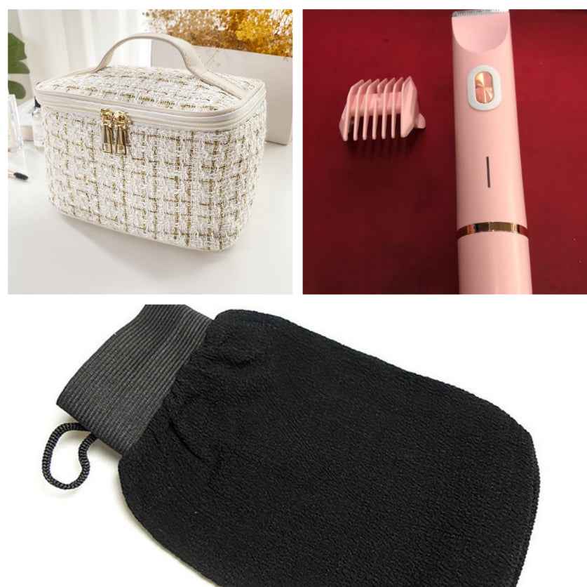 2 In 1 Hair Remover Women's Double Head Shaver Private Pubic Hair Trimmer Electric Razor Wet Dry Electric Body Hair - Clickitcome