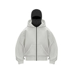 Double Hood Fleece-Lined Sweater